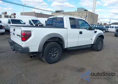 2011 Ford F-150 Svt Raptor из США, поврежденный, VIN 1FTEX1R69BFA24831